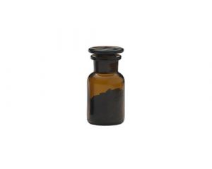 Apothekersflesje (2 stuks), mini, bruin glas. 0.1 liter