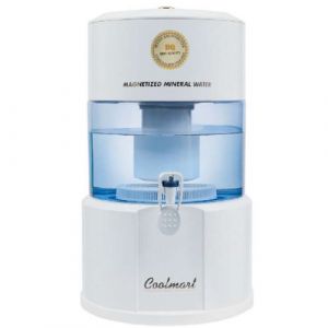 2 years benefit package Coolmart CM-101 water filter system + extra filters - 12 litres glass tank